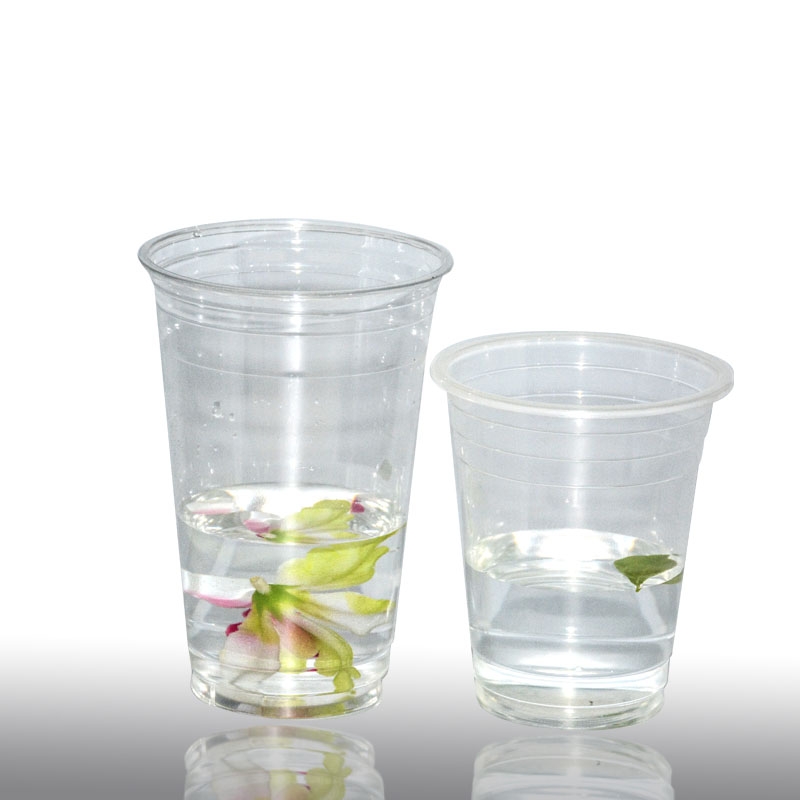 Food Grade 16oz Custom Disposable Plastic Clear Pet Cup for Juice